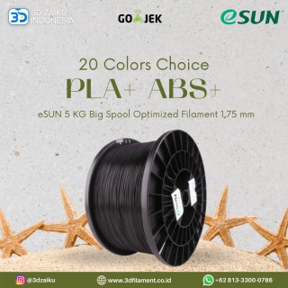 eSUN 3D Filament 5 KG Optimized PLA+ ABS+ Filament 1.75 mm
